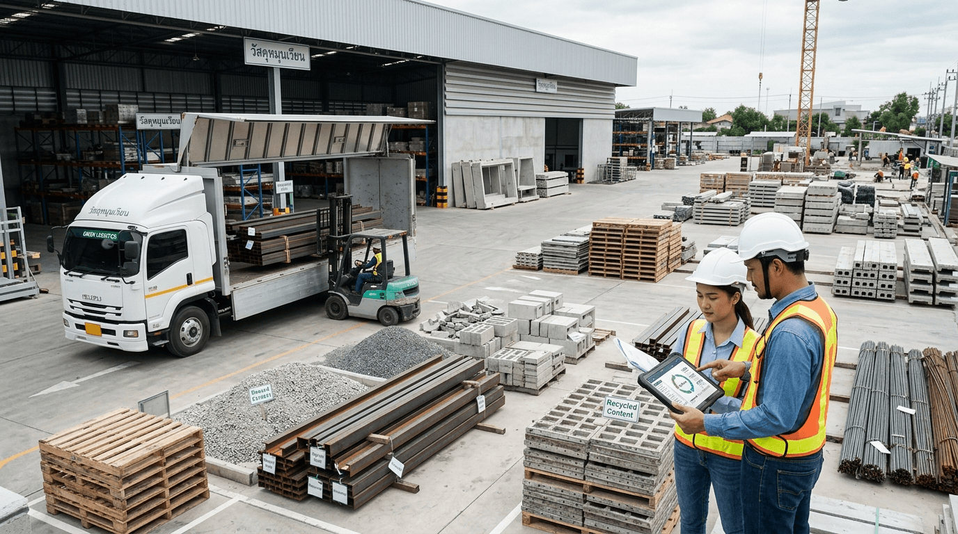 Circularity in the Thai Construction Industry: Case Study of Precast Concrete Production