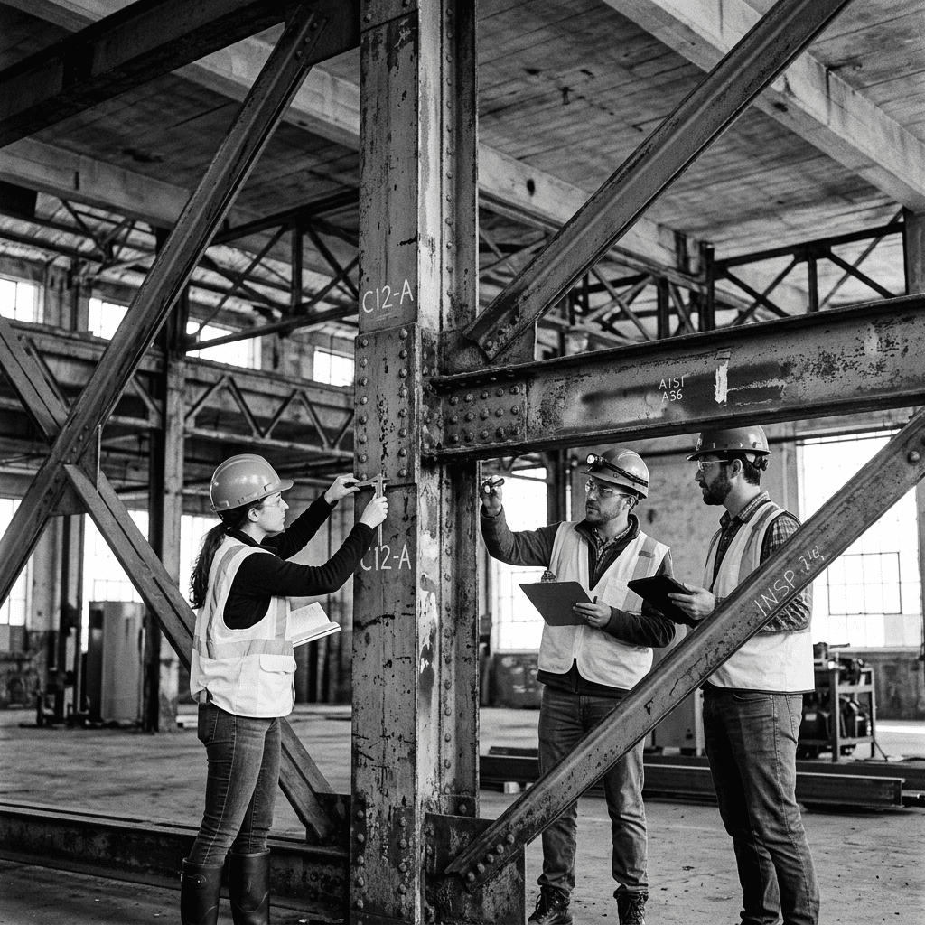 Reusability Assessment of Structural Steel in Existing Buildings