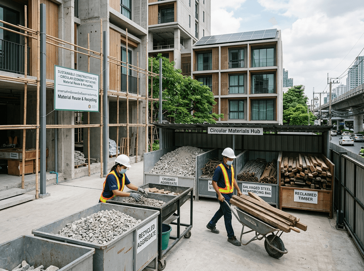Implementation of Circular Economy in Thai Construction Industry